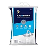 Water Softener Crystals, Pure Natural Salt, 40 lbs, All-Purpose...