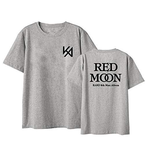 MAMAMOO Red Moon Camiseta de Periférica Serie Camiseta de Estudiantes Masculinos y...