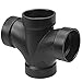 NIBCO 5835 4 H x H x H Double Sanitary Tee ABS