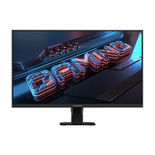 GIGABYTE GS27FA 27" SS IPS Display, 180Hz, 1920 x 1080(FHD), 1ms (MPRT) Response Time, 105% sRGB, HDR Ready, Flicker-Free, Black view 2