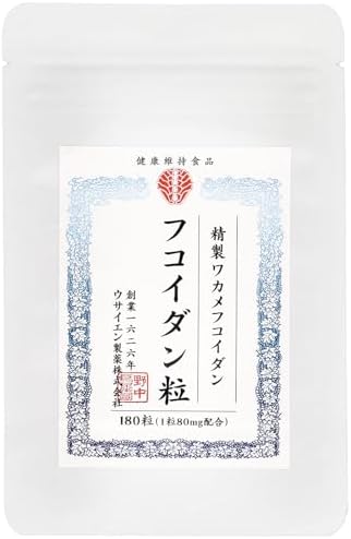 ペコ プロフ必読さん専用　クール便 Amazon | 【製薬会社監修】野中烏犀圓 フコイダン粒 30日 180粒