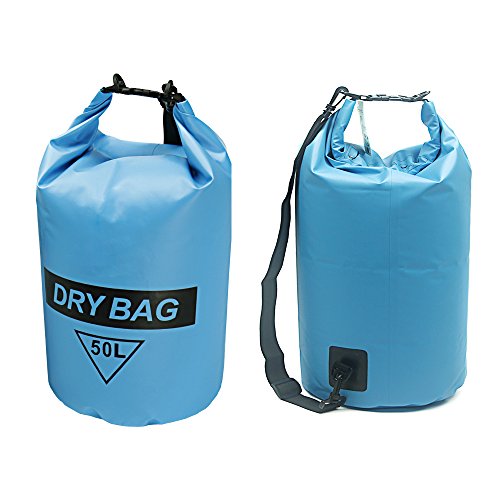 H2O Azul Resistente 50 L Bolsa Seca con Correa
