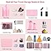Packing Cubes for Travel - 10 Set Luggage Organizer Bags for Family, Mesh Breathable Travel Packing Cubes for Suitcases Durable Essentials Bags Set