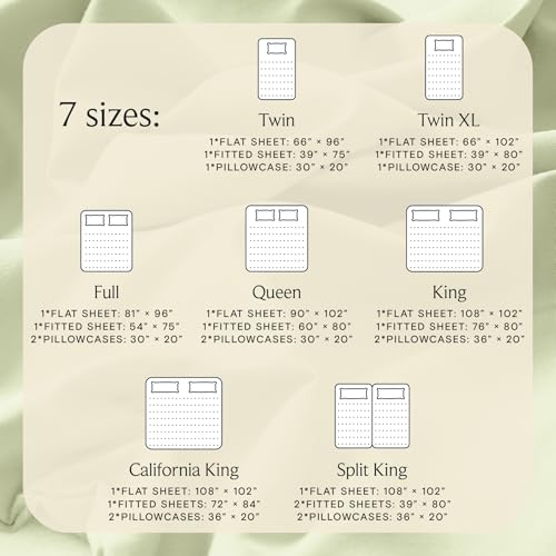 Image of LuxClub 4 PC Sheet Set Bed Sheets Deep Pockets 16 inch Eco Friendly Wrinkle Free Cooling Machine Washable Hotel Bedding Silky Soft - Sage Green Full