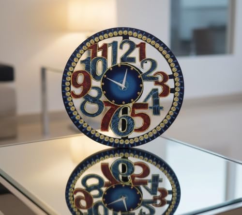 Horloge silencieuse BRACOP fait main pour décoration chic