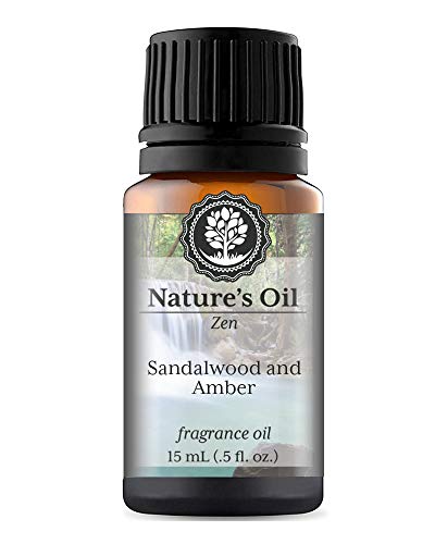 Sandalwood And Amber Fragrance Oil (15Ml) For Diffusers, Soap Making, Candles, Lotion, Home Scents, Linen Spray, Bath Bombs, Slime #TOP7