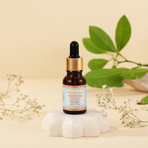 Image of RYLLZ ESSENTIALS Frankincense Essential Oil | Boswellia Genus | 100% Pure & Natural | Undiluted & Steam Distilled | 15ml