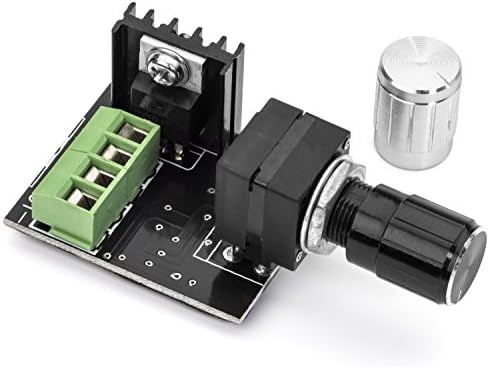 LED Dimmer Knob with Rotary Control Switch - pwm dimming Control for 12 Volt LEDs, dim up to 6 amps at 12V: car Automotive, Low Voltage Under Cabinet Lights