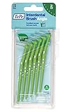 Contenido del envío: 1 paquete x 6 Cepillos Interdentales TePe Angle, tamaño 5 ( 0,8 mm), color verde / Desarrollados y fabricados en Suecia en colaboración con expertos en Odontología