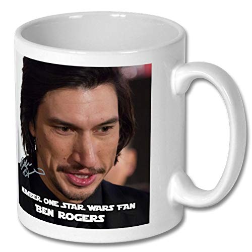 Adam Driver - Kylo Ren - Star Wars 2 Personalised Gift Mug Coffee Tea Drink  Cup Autograph Print (with Personalised Message) : Amazon.ca: Toys & Games