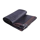 LIGUOYI Sonnensegel Quadrat Segeltuch Wasserdurchlässig Luftdurchlässig Sonnensegel, Sonnensegel Langlebig Sonnensegel Sonnesegel Reißfest HDPE 60g/m² Sonnensegel Garten UV-Schutz Tarp