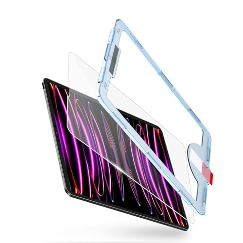 BERSEM Screen Protector for iPad Pro 11 Inch (2022/2021/2020/2018) iPad Air 5/4 10.9 Inch (2022/2020) 9H Hardness Glass Film, HD Clarity, Scratch-Resistant, with Easy Application Tray, Pack of 1