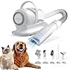 Neakasa P1 Pro Pet Grooming Kit & Vacuum Suction 99% Pet Hair, Professional Clippers with 5 Proven Grooming Tools for Dog and Cat