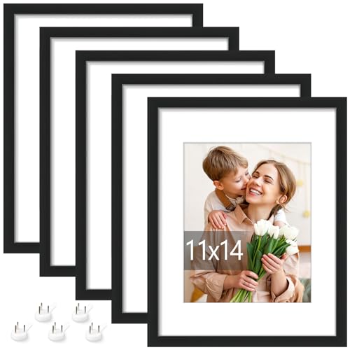 Consejos para Comprar Marcos de fotos , listamos los 10 mejores. 45 Marcos de Fotos 11x14 Pulgadas, Portaretratos para Pared 5 Piezas, Marco para Fotos, Marcos Cuadros de Galería, Muestra Fotos de 5' x 7 '' con Alfombrilla, Exhibición Mesa para...