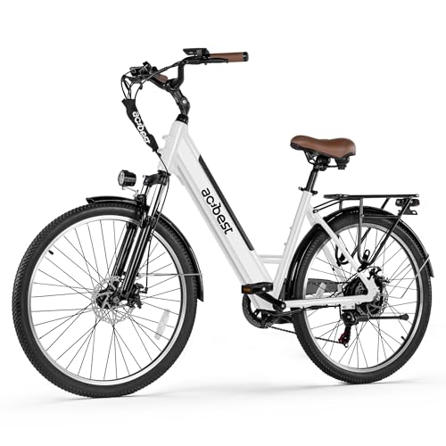 ACTBEST Electric Bike for Adults, Cores 26" Electric Commuter Bike