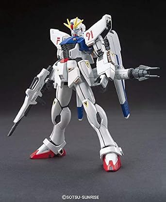 Bandai Spirits HGUC 1/144 Gundam F91 Mobile Suit Gundam F91, Multicolor