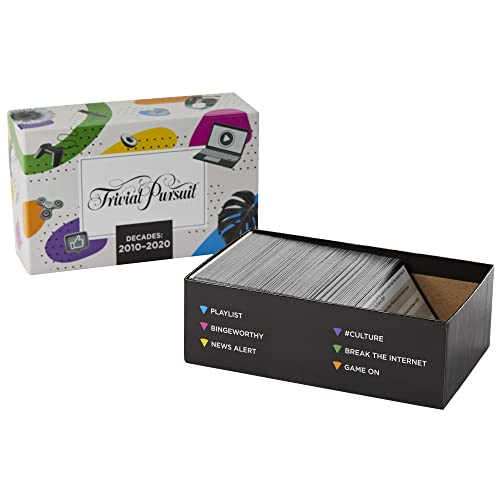 Trivial Pursuit decades 2010 to 2020 board game for adults and teens pop culture trivia game, ages 16 and up - Image 4