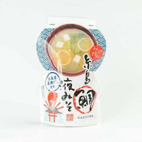 糸島食品 [お手軽] 糸島鯛液みそ 小分けパック 15g×17本