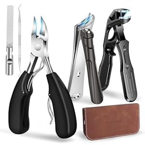 Nailysor 2025 Profi-Zehennagelknipser Set