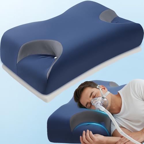 CPAP Pillow for Side & Back Sleepers – Adjustable Cervical