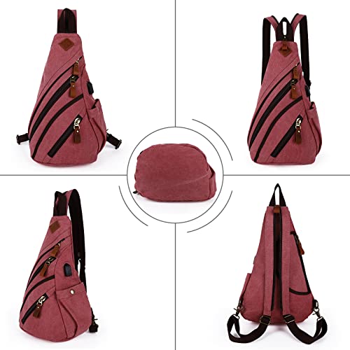 Producto: DAVIDNILE Canvas Sling Bag