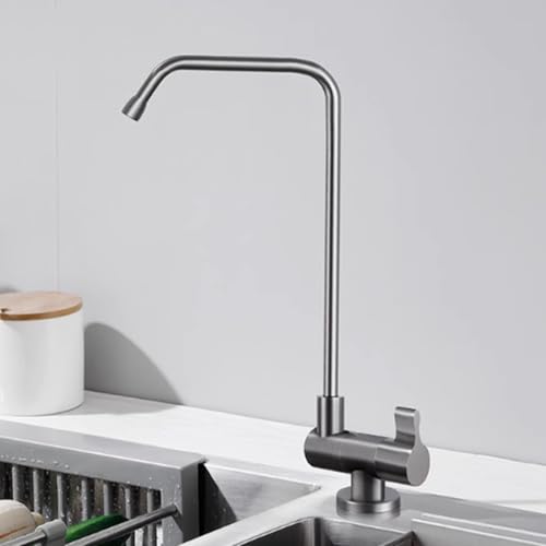 Robinet filtre évier de cuisine pliant en laiton pour une eau saine au quotidien