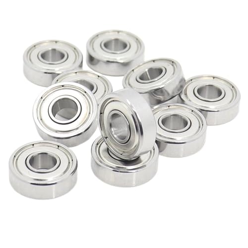 Rodamientos MR1660ZZ elimina vibraciones y ruidos en motores con su diseño de 6x16x5mm