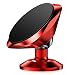 Produktbild Warxin Magnet Auto handyhalterung, 360 Grad Telefon Halter Armaturenbrett magnetische KFZ Handy Halterung Universal für iPhone X/XR /7/8 Plus Samsung S9 und jedes andere Smartphone oder GPS-Rot