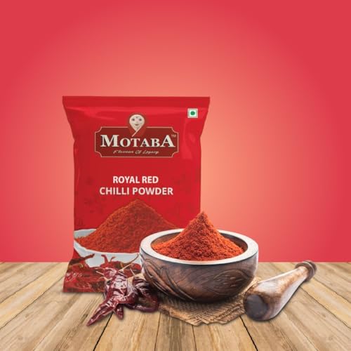 Image of MOTABA Red Chilli Powder, 500Gram /Lal Mirch | Healthy Spices | Natural Oils | Aromatic | Chilli Powder for Cooking | Turn Everything Delicious (500g, Pack of 1)