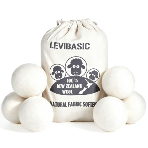 10 Best XL Wool Dryer Balls That Will Transform Your Laundry Routine 3 Wool Dryer Balls 6 Pack - Organic & Safe