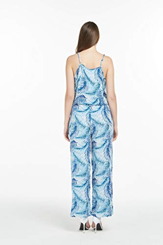 Image of Hawaii Hangover Family Matching Hawaiian Clothes, Simply Blue Leaves | Family matching Hawaiian outfits, Simply Blue Leaves, lightweight rayon, machine washable, tropical leaf print, luaus