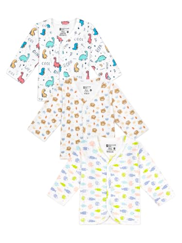 Image of BODYCARE Unisex Baby Top for Boys & Girls | Soft Breathable Fabric | Front Button Baby Clothing | Comfortable for Newborn, Infant & Toddler Babies