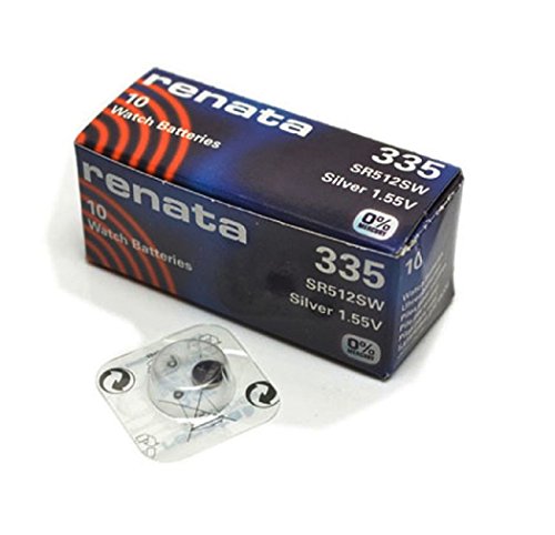 Batería Renata 335 o SR512SW para reloj (2 unidades)
