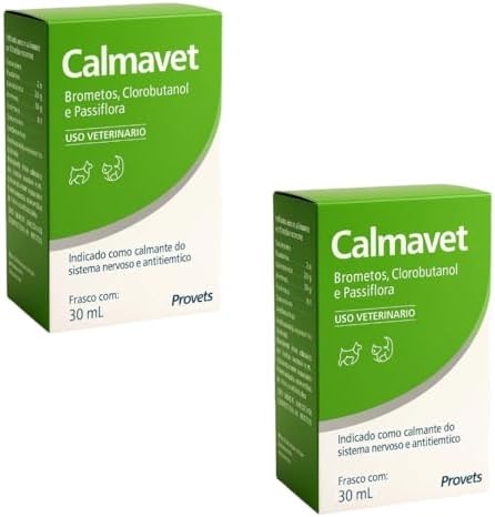 2-Unidades Calmante Calmavet 30ml