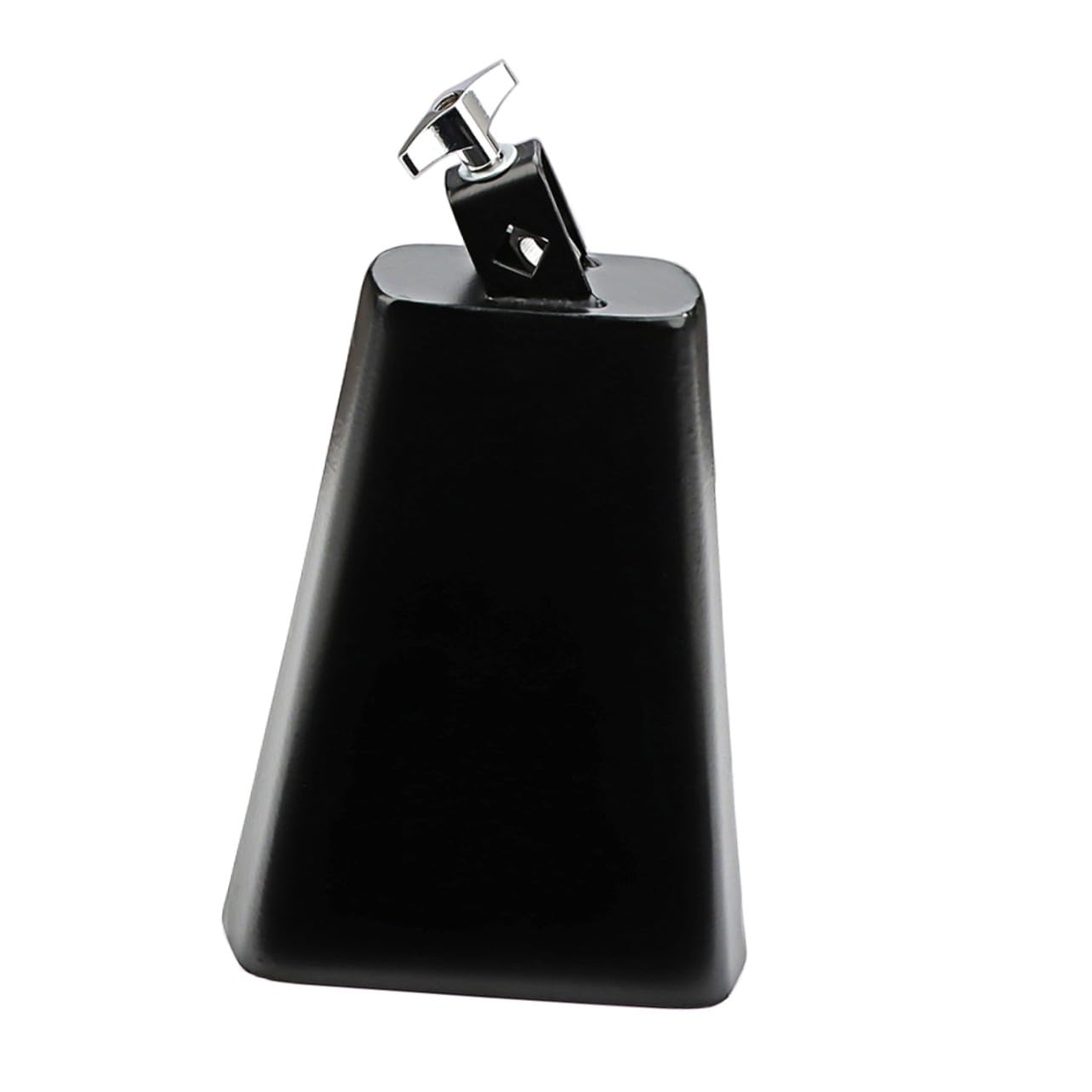 BESTonZON Metalowy Cowbell Perkusyjny Czarny Do Zestawu Perkusyjnego Trwały Instrument Muzyczny z Ergonomicznym Designem Idealny Do Edukacji Muzycznej Chłopiec Dziewczynka i Ćwiczenia Rytmu