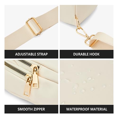 WESTBRONCO Sling Bag for Women Small Nylon Fanny Pack Lightweight Large-capacity Crossbody Bags - Image 5