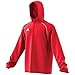 adidas CORE18 Zipper Hoody Jacket Homme, Puissance Rouge/Blanc, S