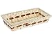 HERSIG - Panera de Bambu | Accesorios Cocina Panera de Pan Rectangular - Pack 24 - 30x15x6,5cm