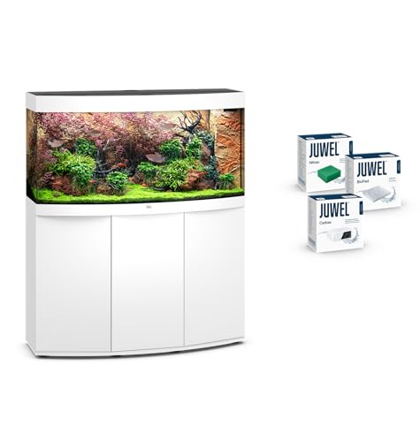 JUWEL Aquarium - Vision 260 Kombination Weiß Premium-Bundle