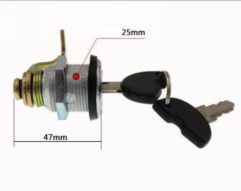 Serratura di ricambio per bauletto, valigie, scooter, scooter retrò