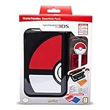 RDS Industries, Nintendo 3DS Game Traveler Essentials Pack - Black Pokeball (Discontinued by Manufacturer)