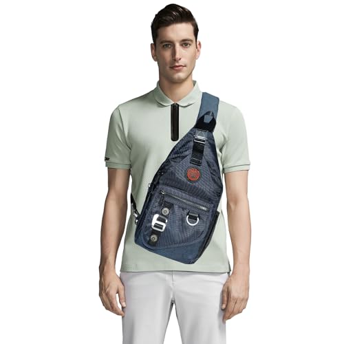 Sling Backpacks, Sling Chest Bags Shoulder Crossbody Bags for Men Women Outdoor Travel Walking Dog Running Bag2