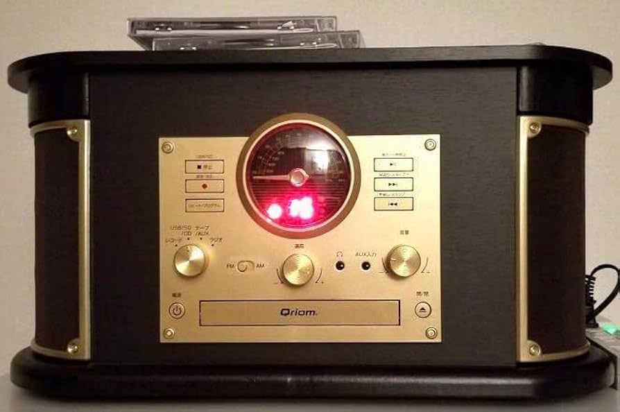 ❤昭和レトロと最新技術の融合体❣重厚感漂うデザイン♪❤マルチレコードプレーヤー ❤昭和レトロと最新技術の融合体❣重厚感漂うデザイン♪❤マルチ