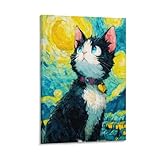 Photo Gallery riavbaodg cow cat stampe su tela di da parete kitten decorazioni quadri su tela stampa pittura poster di arte per camera da letto soggiorno 12x18inch(30x45cm) Photo Gallery riavbaodg cow cat stampe su tela di da parete kitten decorazioni quadri su tela stampa pittura poster di arte per camera da letto soggiorno 12x18inch(30x45cm)