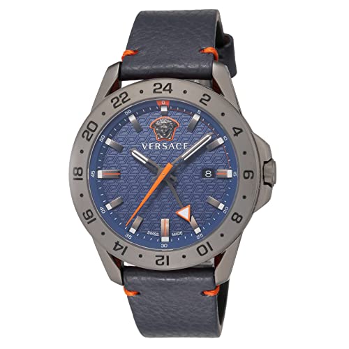 [FT[`F] rv Sport Tech GMT X|[c ebN u[  XeXX`[ Tt@CKX NH[c Quartz 45MM XCX Watch VE2W00222 Y lCr[ [sAi]