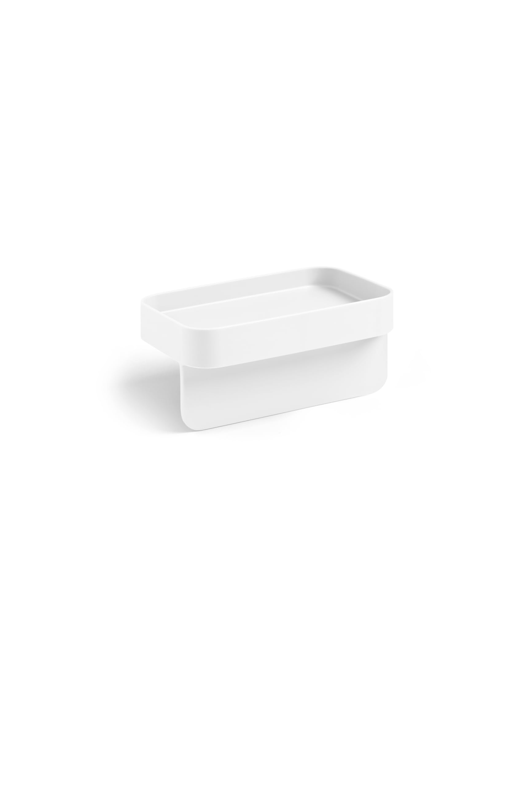 Blim Plus – Esponja para fregadero Battigia Arctic White con ventosas – Soporte esponja paño seco sobre superficies lisas – Fabricado en Italia