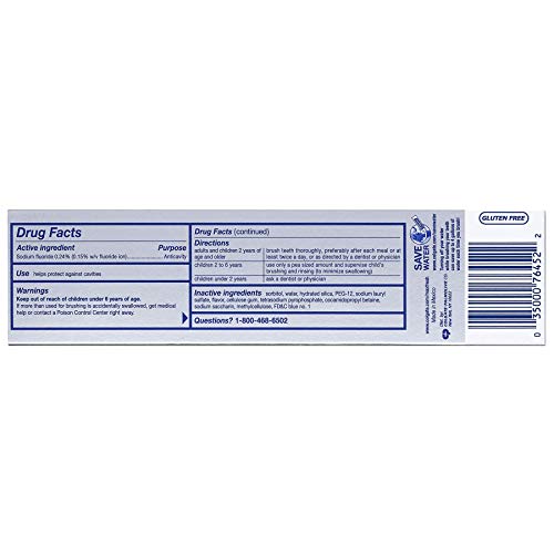 Colgate Max Fresh Toothpaste With Mini Breath Strips, Mint, 6 Oz #TOP4