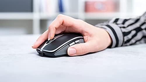 Miniatura 4 de Cherry Ratón inalámbrico recargable MW 9100 Bluetooth o 2.4 GHz AES-128 cifrado Negro