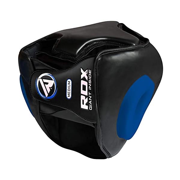 RDX-Headgear-for-Boxing-MMA-Training-Head-Guard-with-Removable-Face-Grill-Cheeks-Ear-Mouth-Protection-Helmet-for-Muay-Thai-Grappling-Sparring-Kickboxing-Karate-Taekwondo-Martial-Arts RDX Boxing Headgear MMA Muay Thai, Removable Face Grill, Head Gear for Sparring Grappling Martial Arts Kickboxing Taekwondo Karate BJJ Training