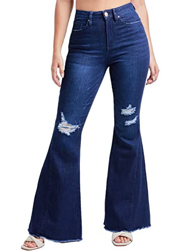 YMI Women's Gigi High Rise Extreme Fit & Flare Repreve W/Lycra